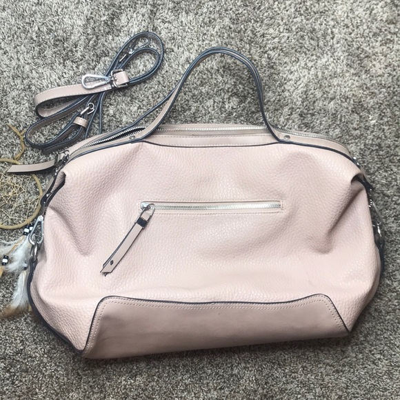 Blush Pink Hobo Bag - Picture 1 of 8